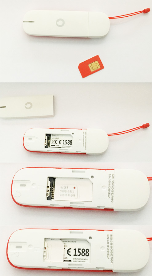 vodafone K4203 handleiding.